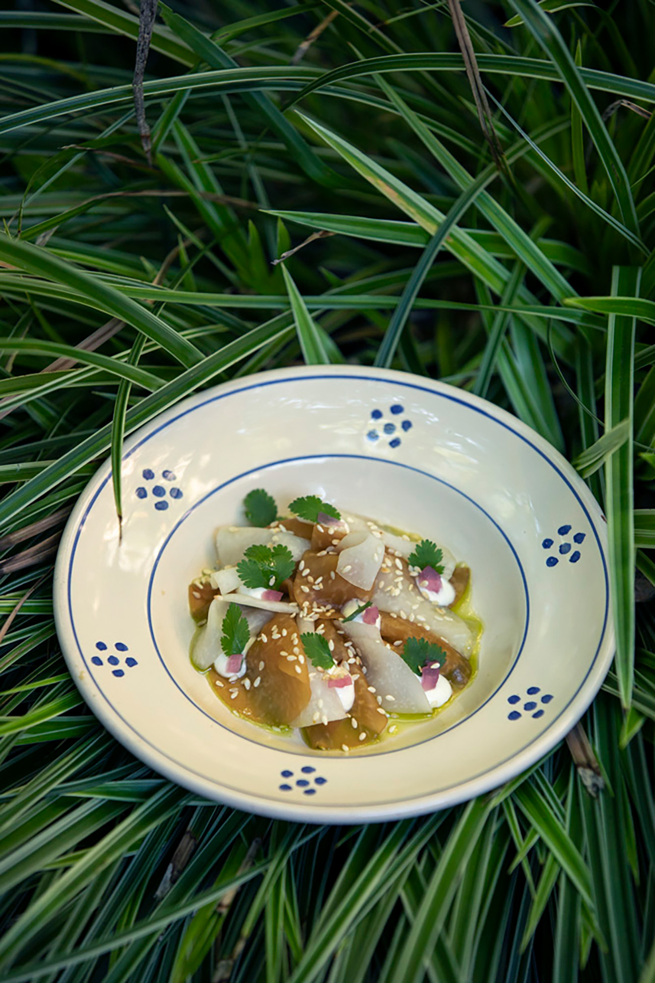 Teller mit Essen
